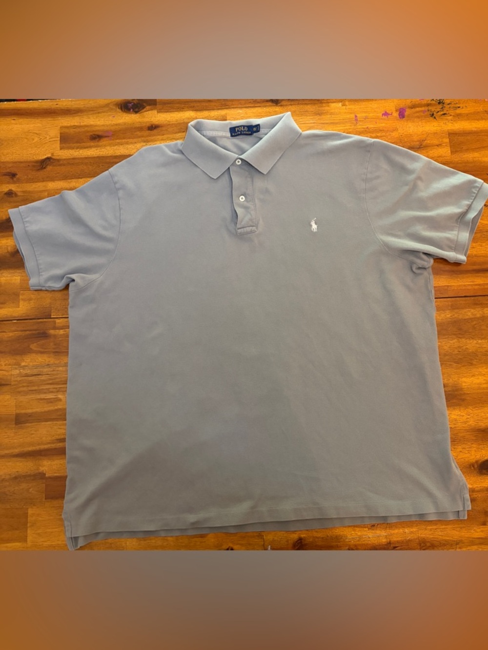 Polo by Ralph Lauren Men's Slate Blue Classic Polo